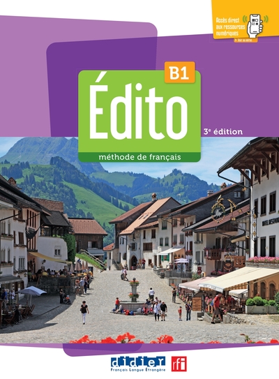 Édito B1 - édition 2022-2024 - Livre + didierfle.app - Marie Gatin