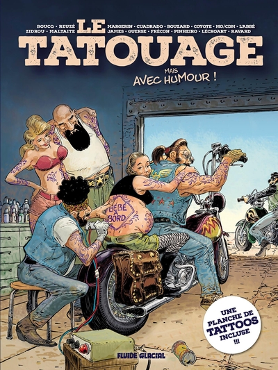 0 - Le Tatouage mais avec humour + 1 planche de tatouages - Collectif