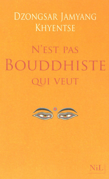 N'est pas bouddhiste qui veut - Dzongsar Jamyang Khyentse