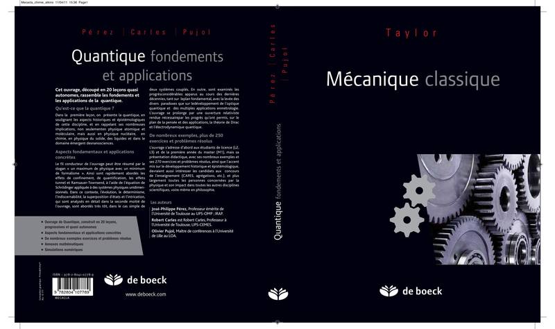 Mécanique classique - John R Taylor