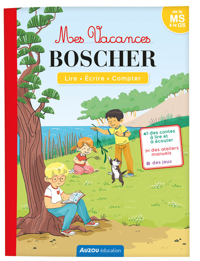 Mes Vacances Boscher - De La Ms À La Gs - Cahier De Vacances 2024