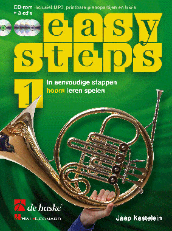 Easy Steps 1 Hoorn - In Eenvoudige Stappen Hoorn Leren Spelen - Recueil Et Medias