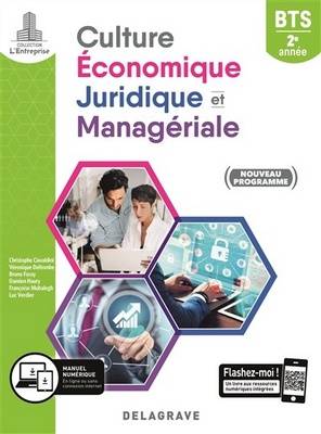 Culture économique, juridique et managériale (CEJM) 2e année BTS SAM, GPME, NDRC (2019) - Pochette élève