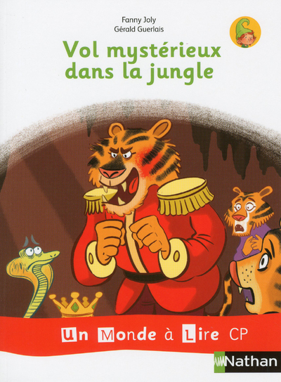 Un monde à lire - série blanche - Album 5 CP - Vol mystérieux dans la jungle - 2019 - Fanny Joly-Berbesson