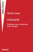 Colonialité