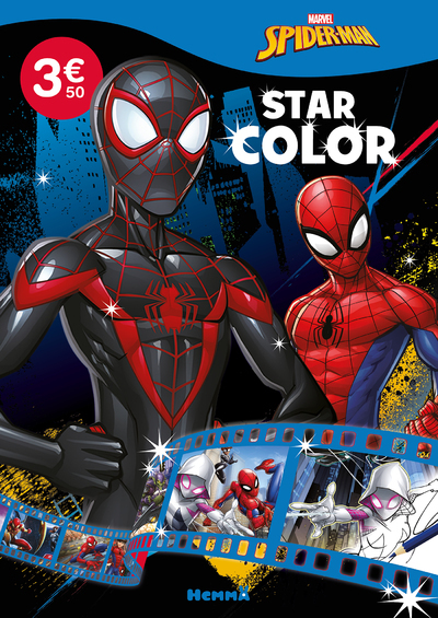 Marvel Spider-Man - Star Color (Miles Morales, Peter Parker)