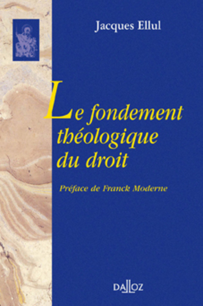 Le fondement théologique du droit