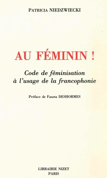 Au féminin!