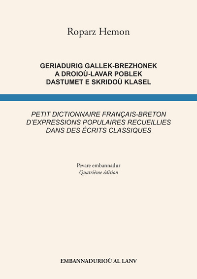 Geriadurig gallek-brezhonek a droioù-lavar poblek dastumet e skridoù klasel