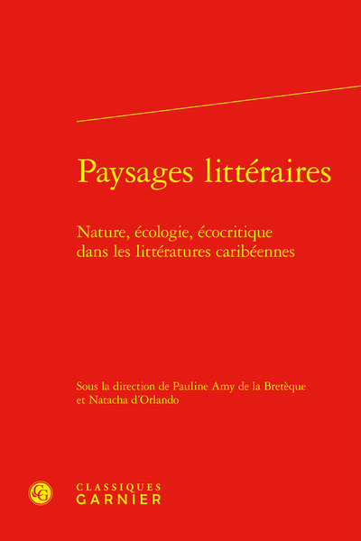 Paysages littéraires - Véronique Gély