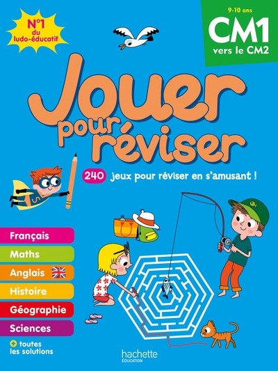 Jouer pour réviser - Du CM1 au CM2 - Cahier de vacances 2024 - Patrick Morize