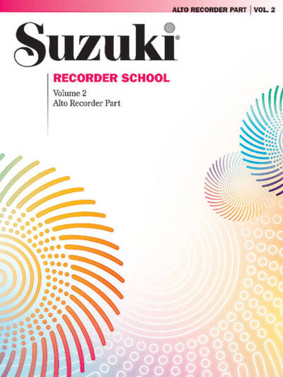 Suzuki Recorder School (Alto Recorder) Vol. 2