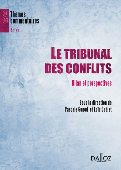 Le Tribunal Des Conflits. Bilan Et Perspectives - 1Ere Edition