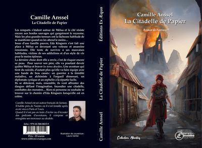 La citadelle de papier - roman de fantasy - Camille Anssel