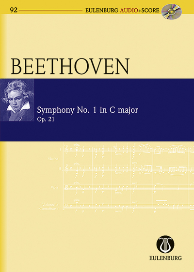 Symphonie No. 1 Ut Majeur, Op. 21. Orchestra. Partition D'Étude.