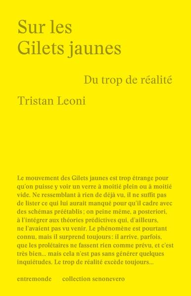 Sur les Gilets Jaunes