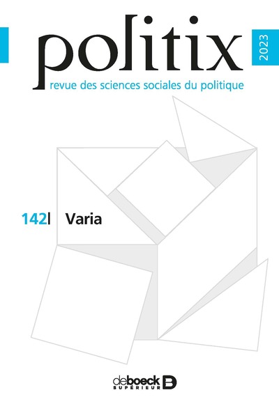 Politix n° 142 - Varia