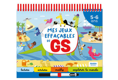 Mes jeux effaçables de GS : 5-6 ans