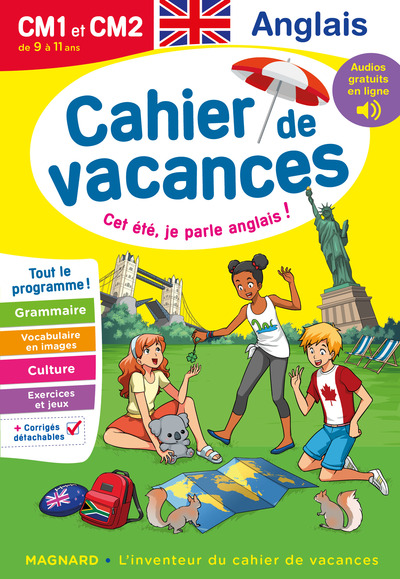 Cahier de vacances 2024, Anglais CM1 et CM2