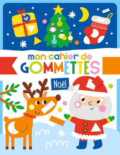 Mon cahier de gommettes - Noël