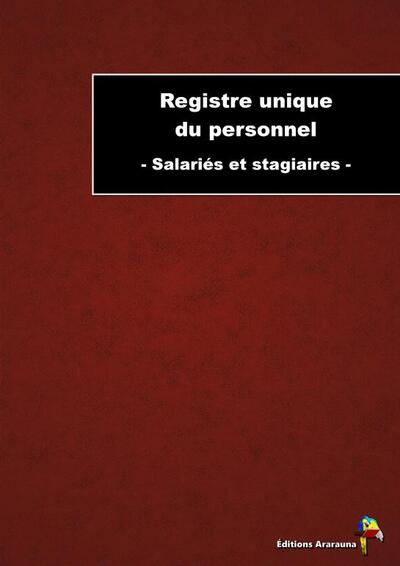 Registre personnel Salaries Stagiaires