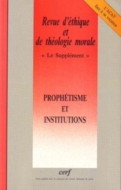 Revue d'éthique et de théologie morale 223