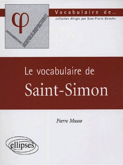 Le Vocabulaire De Saint-Simon