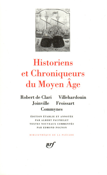 Historiens Et Chroniqueurs Du Moyen Âge