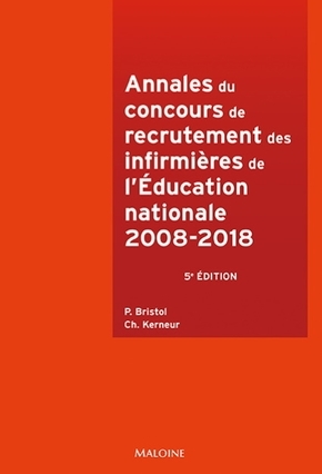 Annales du concours de recrutement des infirmières de l'Éducation nationale