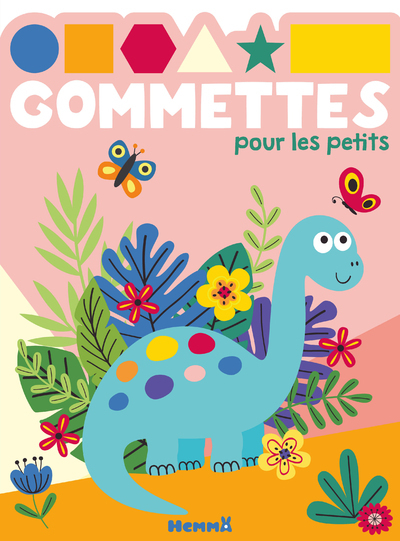 Gommettes pour les petits (Dinosaure bleu) - Collectif