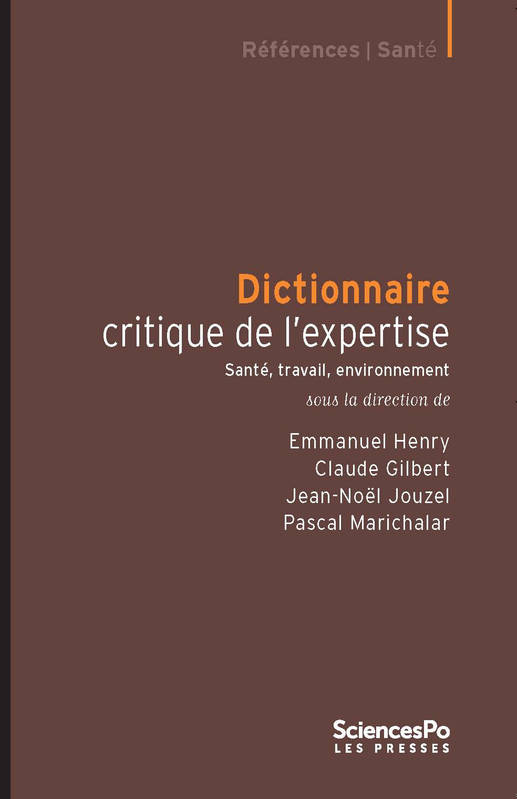 Dictionnaire critique de l'expertise