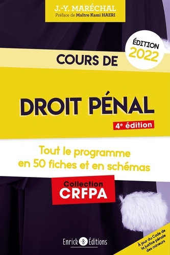 Cours de droit pénal