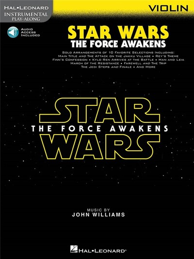 Star Wars: The Force Awakens - Violin, Instrumental Play-Along