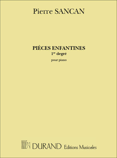 Pieces Enfantines Vol 1