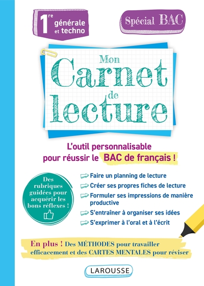 Carnet de lecture lycée