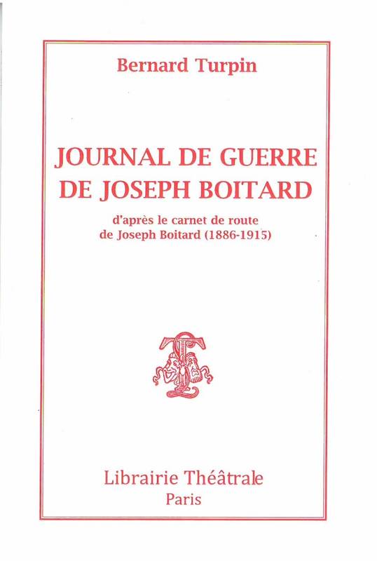 Journal de guerre de Joseph Boitard