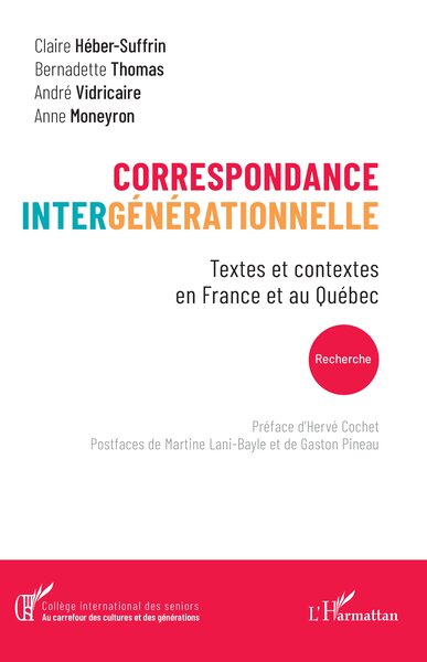 Correspondance intergénérationnelle - Claire Héber-Suffrin