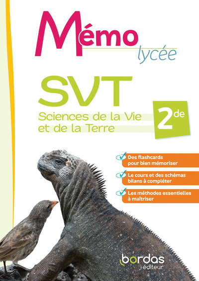 Mémo Lycée - Svt 2de - 2022 - Livret - Élève