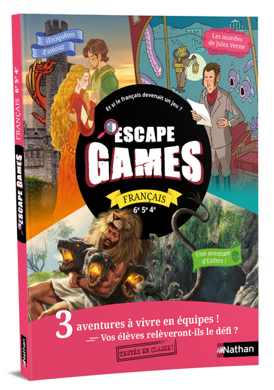 Escape Game - Français 6e - 2023 - Amélie Berthou-Sergeant