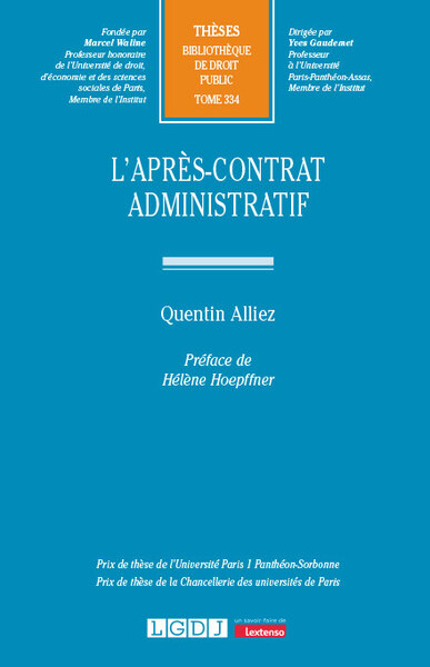 L'après-contrat administratif