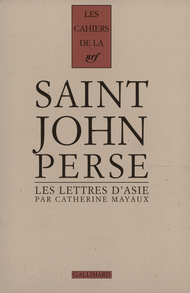 Cahiers Saint-John Perse - Volume 12