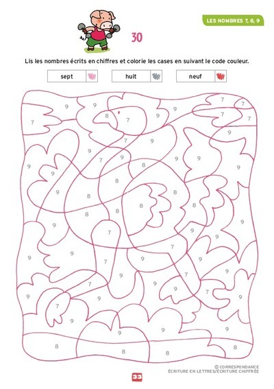 Coloriages Magiques Avec Les Nombres