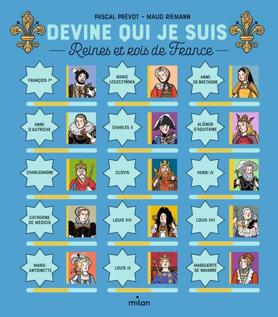 Devine qui je suis - Reines et rois de France