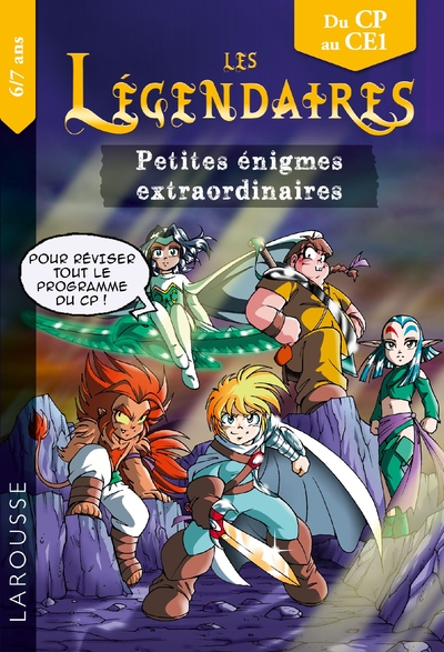 Les petites énigmes des LEGENDAIRES CP-CE1