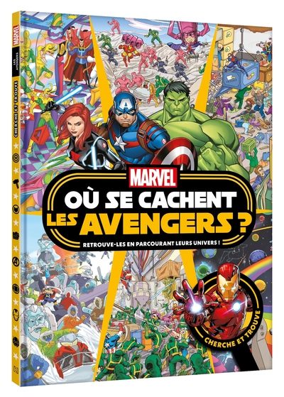 MARVEL - Où se cachent les Avengers ? - Cherche et trouve