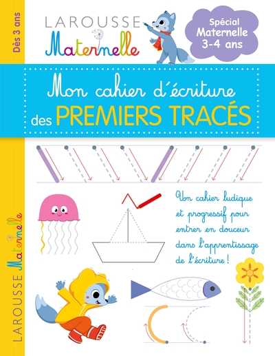 Mon petit cahier d'écriture - Mes premiers tracés