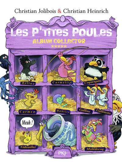 Les P'tites Poules - Album collector 5 (tomes 17 à 20)