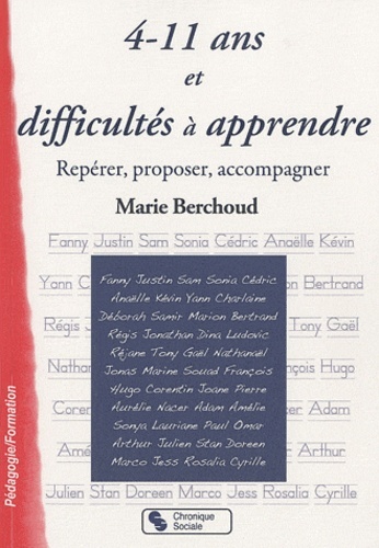 4-11 ans et difficultés à apprendre repérer, proposer, accompagner