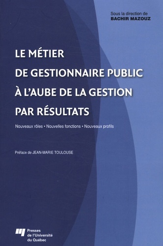 Métier de gestionnaire public - Bachir Mazouz