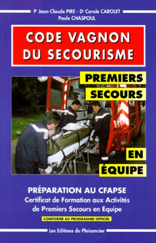 Code vagnon du secourisme cfapse